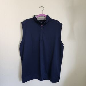 Adidas Navy Sleeveless Pullover